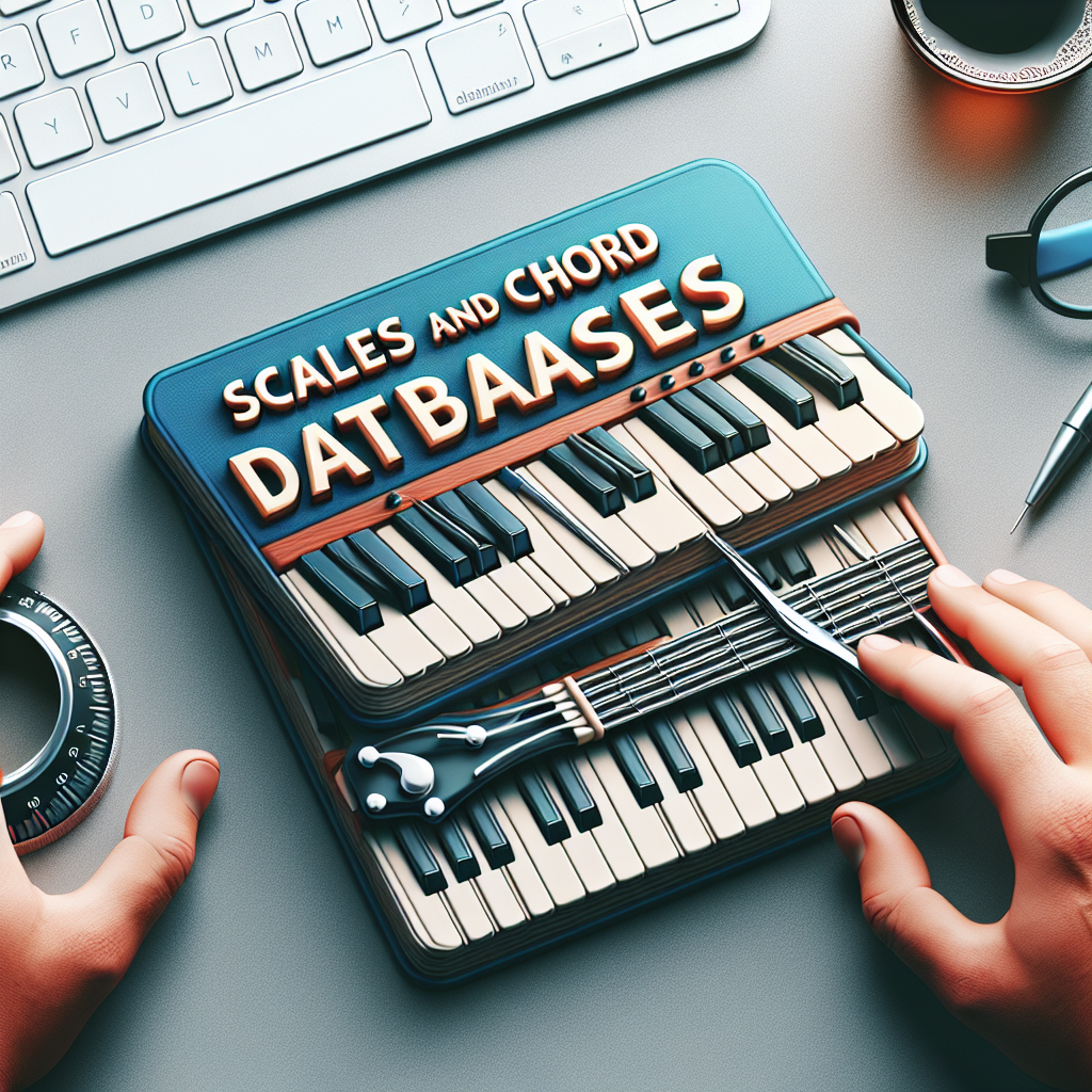 Tonleitern und Akkord-Datenbanken