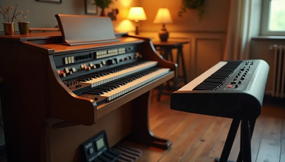 Der Unterschied zwischen Hammond Orgel und Keyboard: Was du wissen solltest