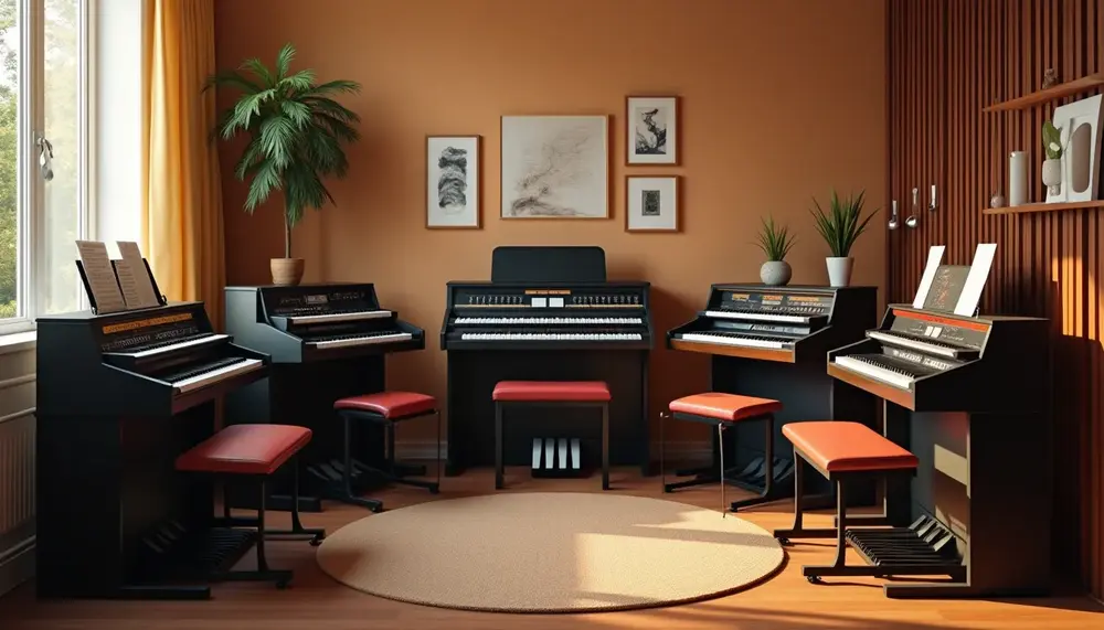 Die verschiedenen Modelle der elektronischen Orgel Wersi im Vergleich